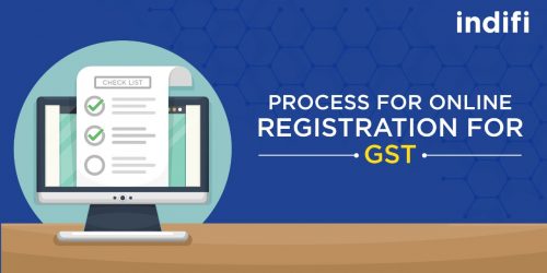 Process For Online Registration For GST