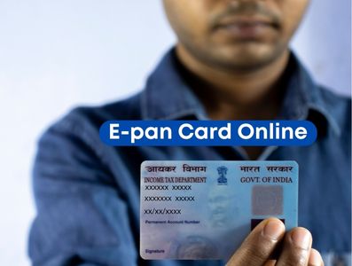 download E-pan Card Online