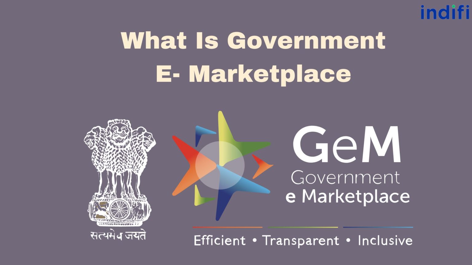 GeM Portal Registration Details For MSMEs